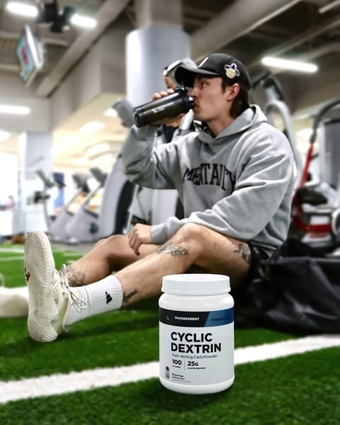 carbohydrate powder, carb supplement, workout supplement, sports nutrition, fitness powder, product demo, lifestyle, energetic, trustworthy, green, neutral